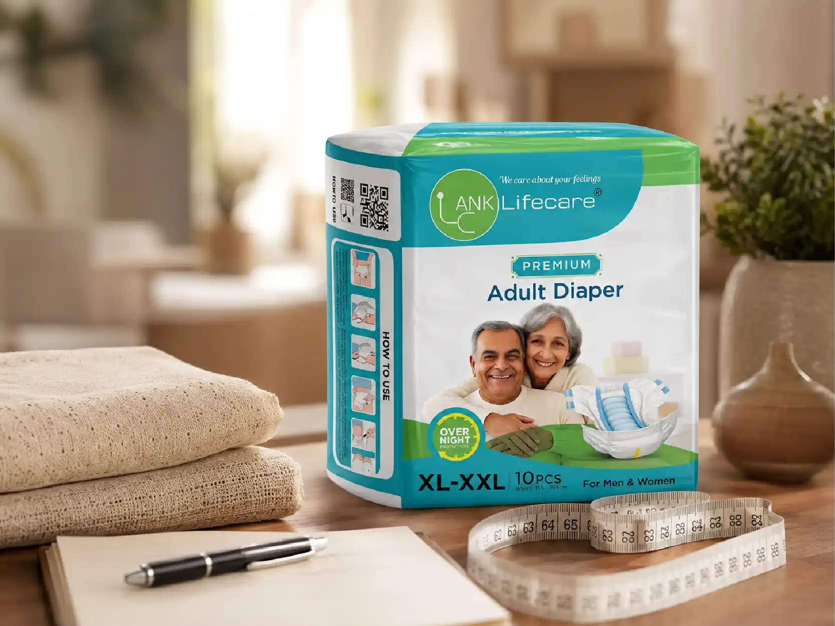How to choose the right adult diaper size